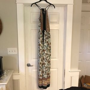 High Neck Maxi Dress